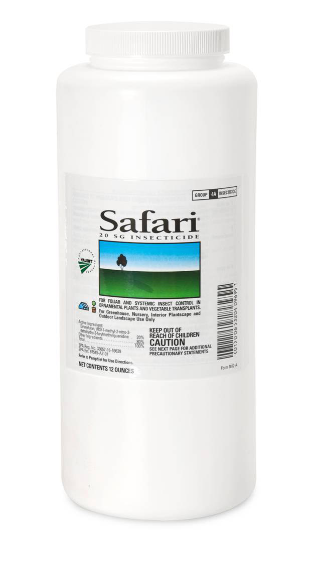 Safari® 20 SG Insecticide 12 oz Bottle - 16 per case - Insecticides